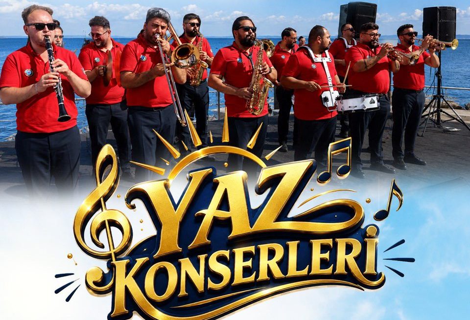 Yaz Akşamında Müzik Ziyafeti: Tekirdağ Büyükşehir Belediye Bandosu Çerkezköy’de