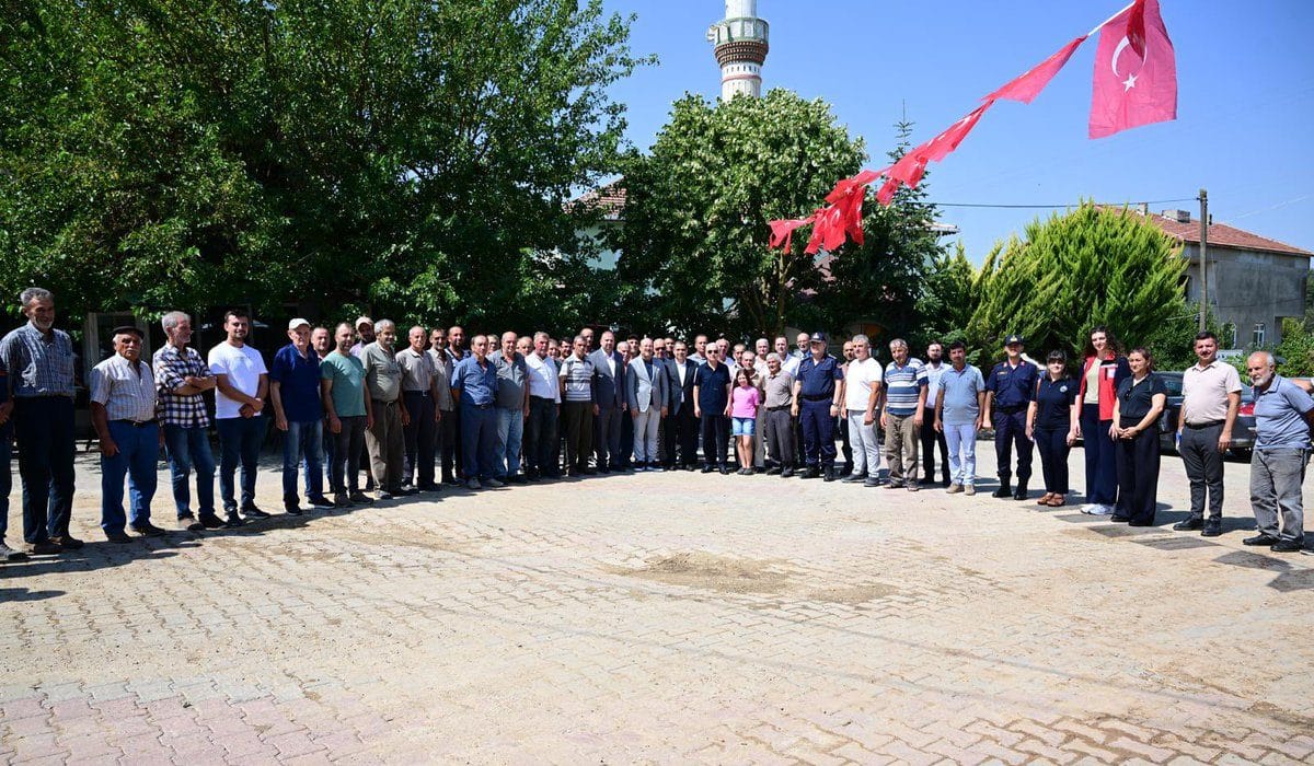 Doğanca Köyü’nde Vali Turan’dan Üreticiye Tam Destek