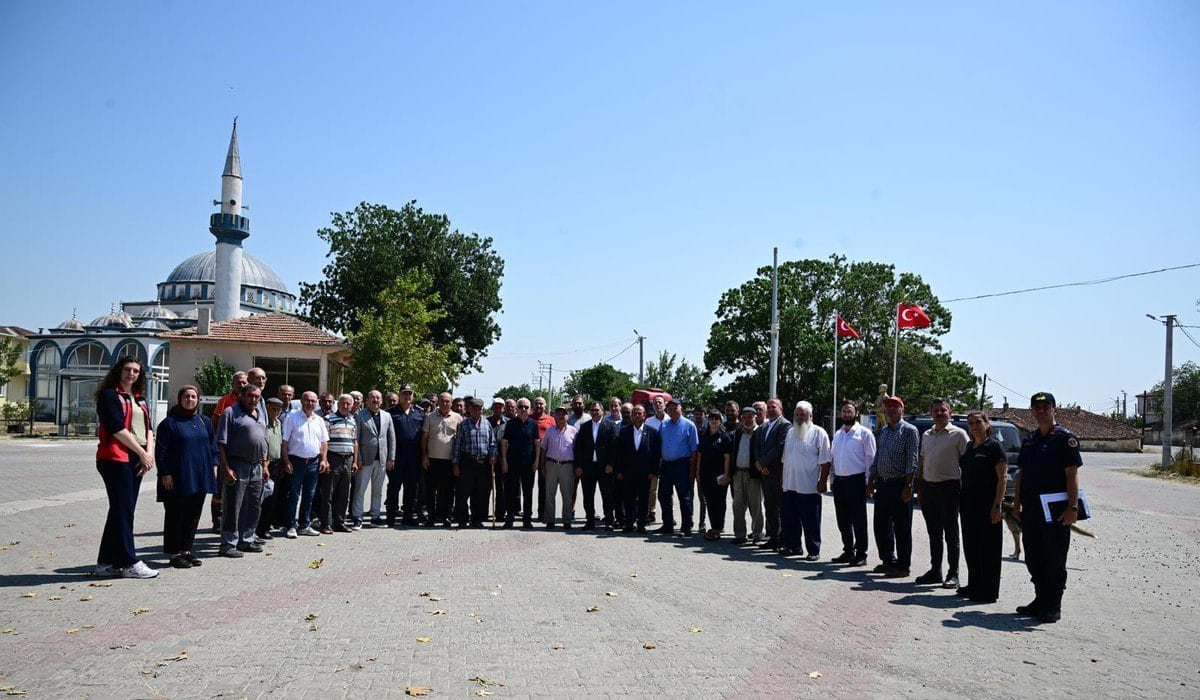 Müsellim Köyü’nde Vali Turan Üreticilerle Buluştu
