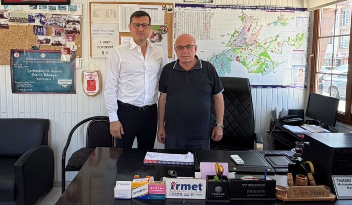 Muhtar Tahsin Akgün’ü Makamında Ziyaret Etti