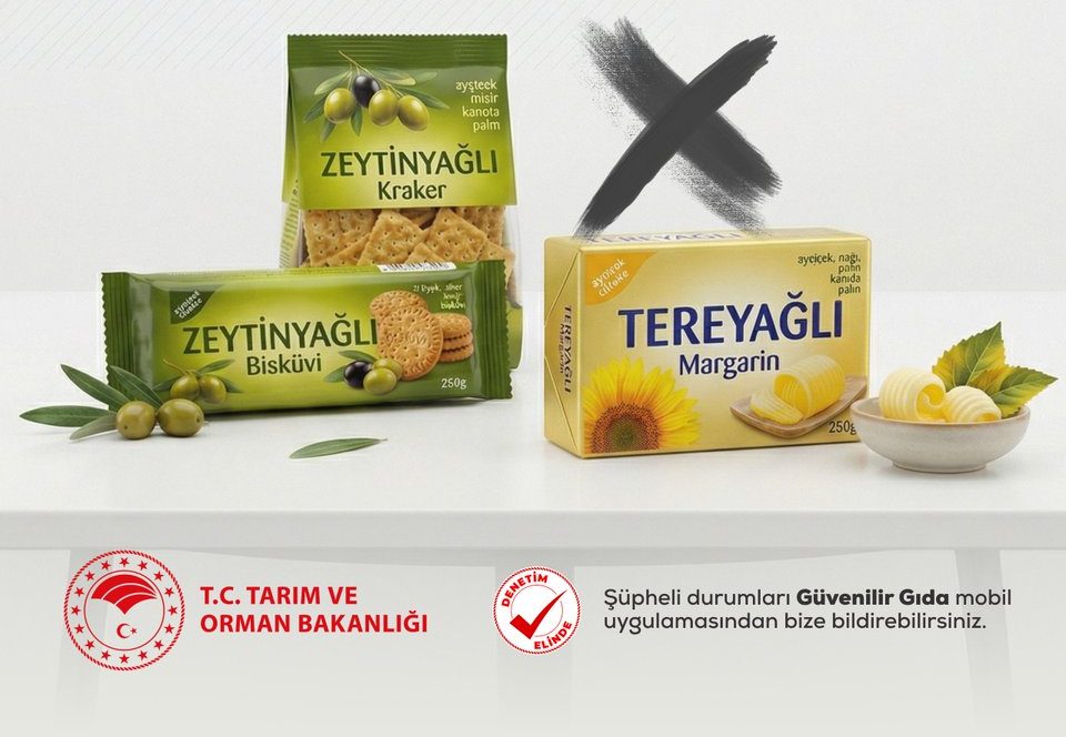 Gıda Etiketlerinde Yeni Dönem: Tereyağlı ve Zeytinyağlı Vurgusuna Sınırlama