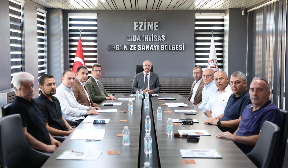 Ezine Gıda OSB’de Müteşebbis Heyeti Toplandı