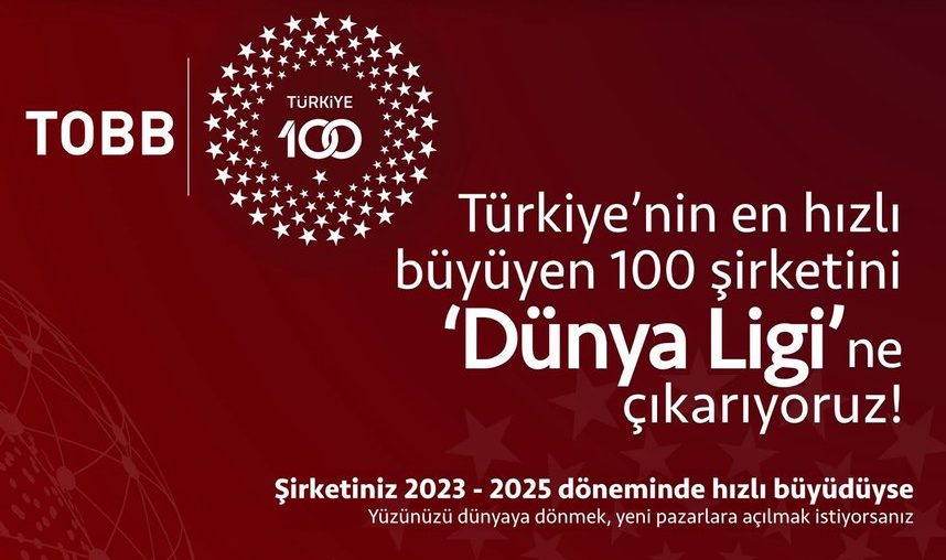 Hızlı Büyüyen 100 Şirket Başvuruları Başladı!