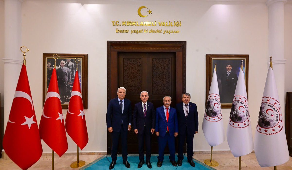 Vali Turan, Bakanlık Müfettişlerini Kabul Etti