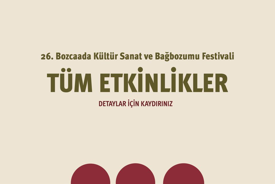 Bozcaada Festivali Programı Açıklandı!