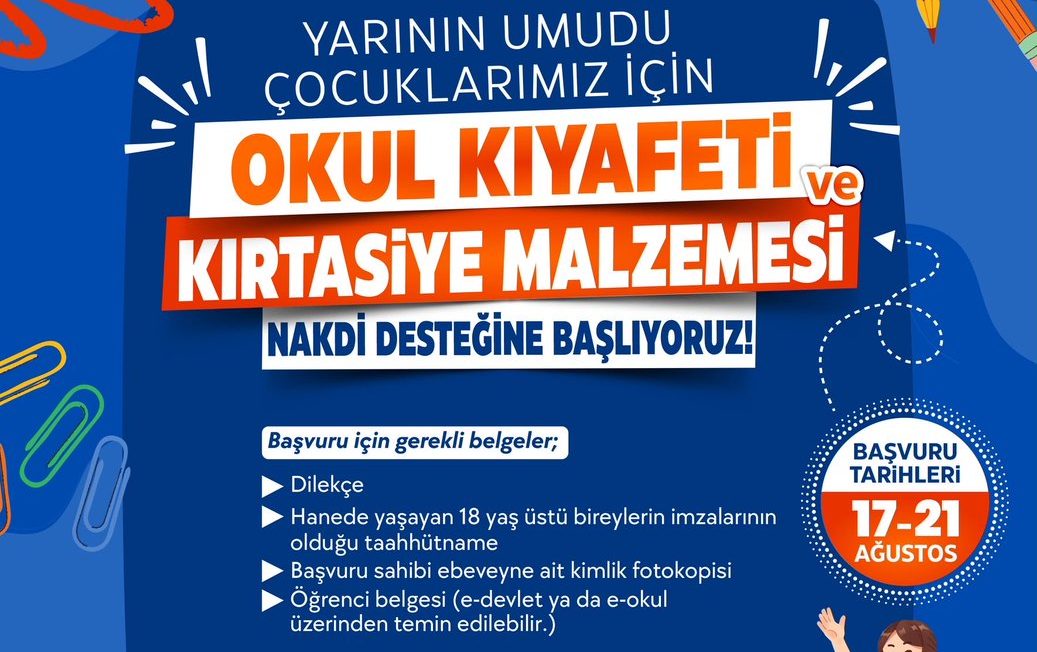 Edirne’den Öğrencilere Nakdi Destek: Başvurular Başladı
