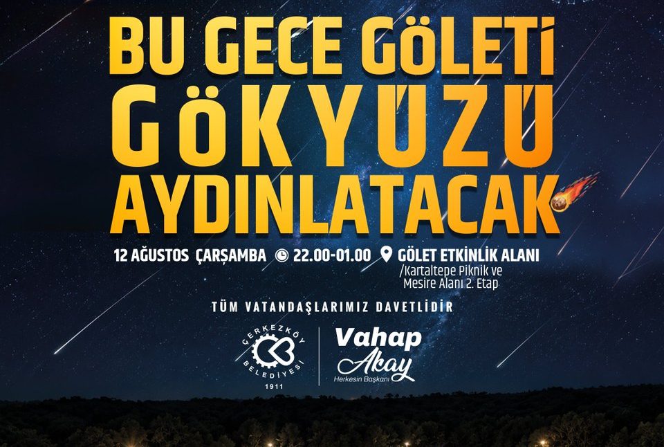 Gökyüzü Şöleni: Meteor Yağmuru İçin Buluşuyoruz
