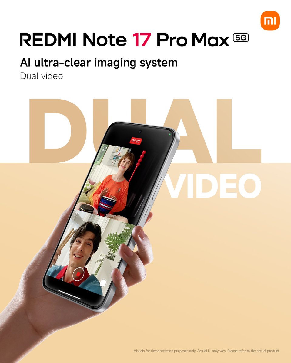 Redmi Note 17 Pro Max: Çift Perspektifli Video ve Yapay Zeka Kamerası