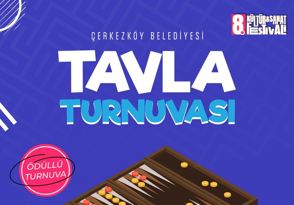 Zarlar Atılıyor! Ödüllü Tavla Turnuvası Yarın Başlıyor