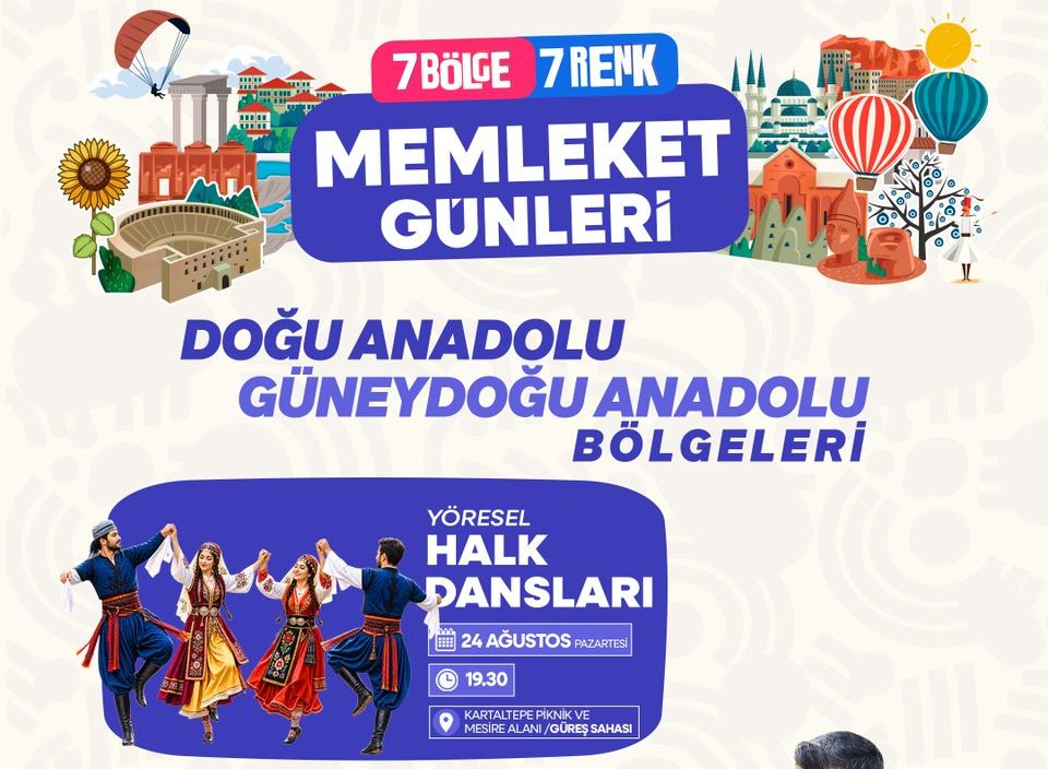 7 Bölge 7 Renk Memleket Günleri Başlıyor!