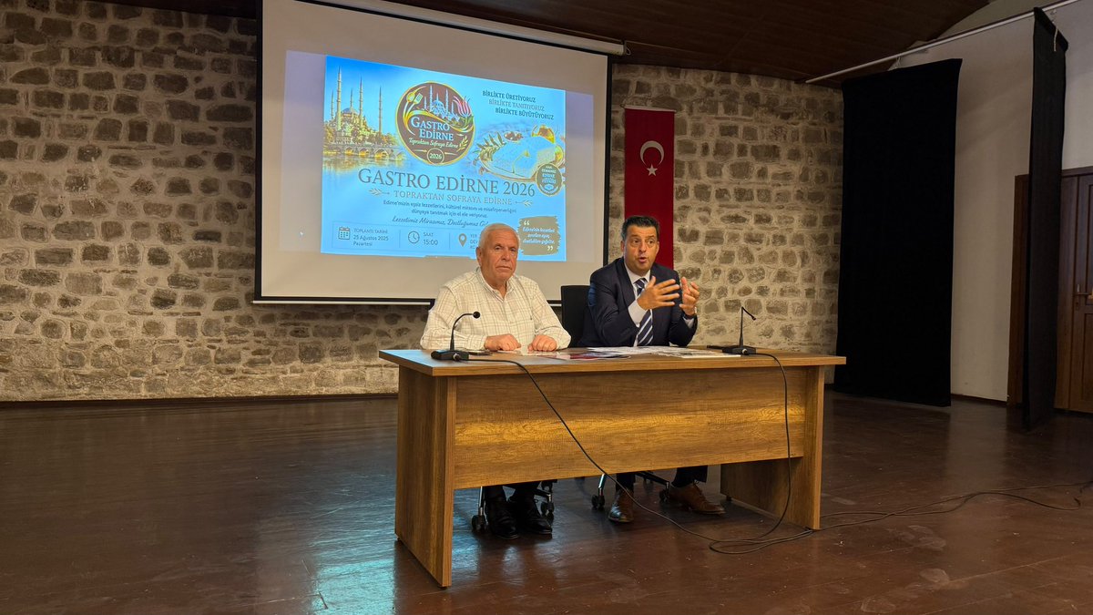 Gastro Edirne 2026 İçin Şefler Masada