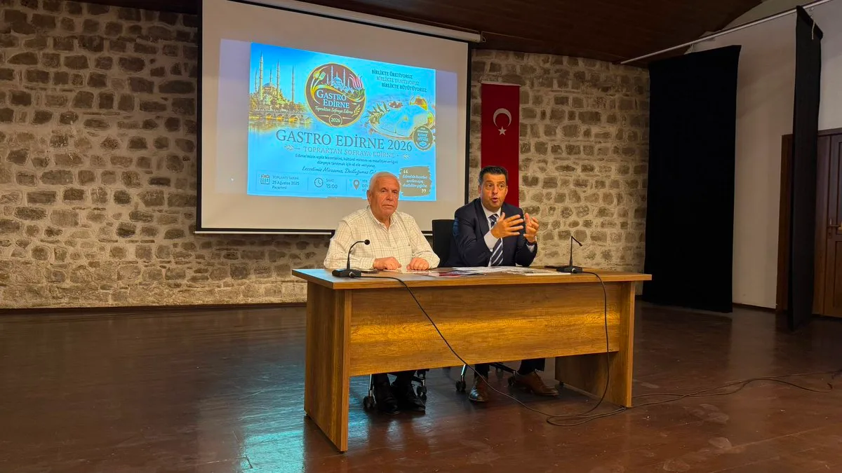 Gastro Edirne 2026 İçin Şefler Masada
