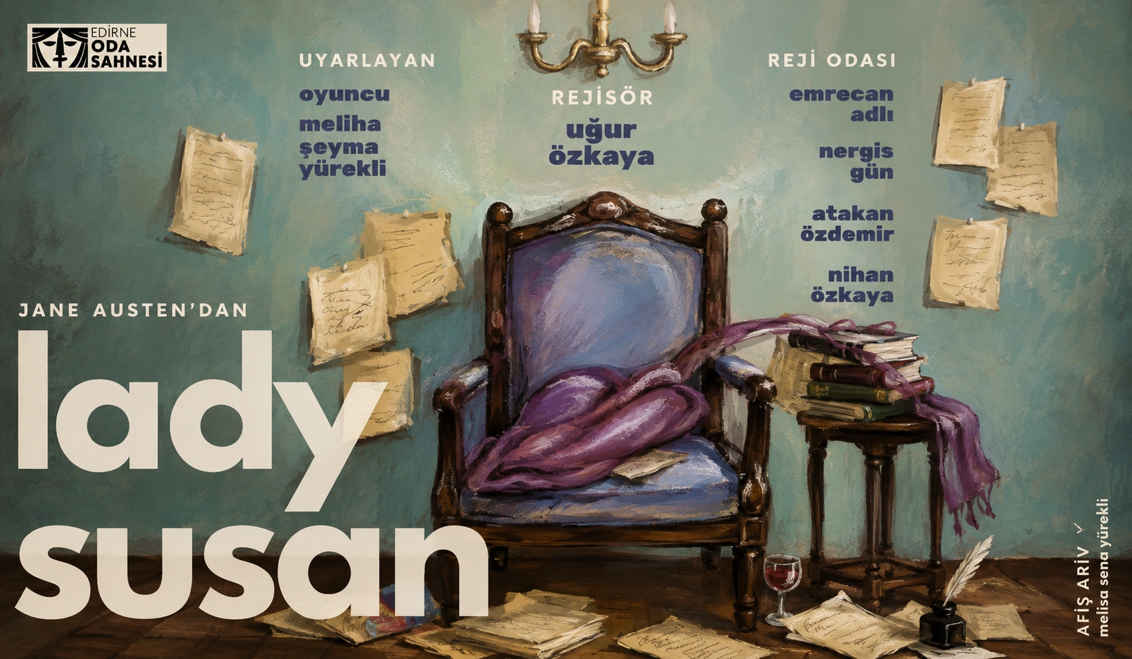 Lady Susan Edirne Sahnesinde: Aşk ve Sır