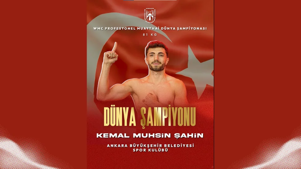 Ankara’dan Dünya Şampiyonluğuna: Kemal Muhsin Şahin Zirvede