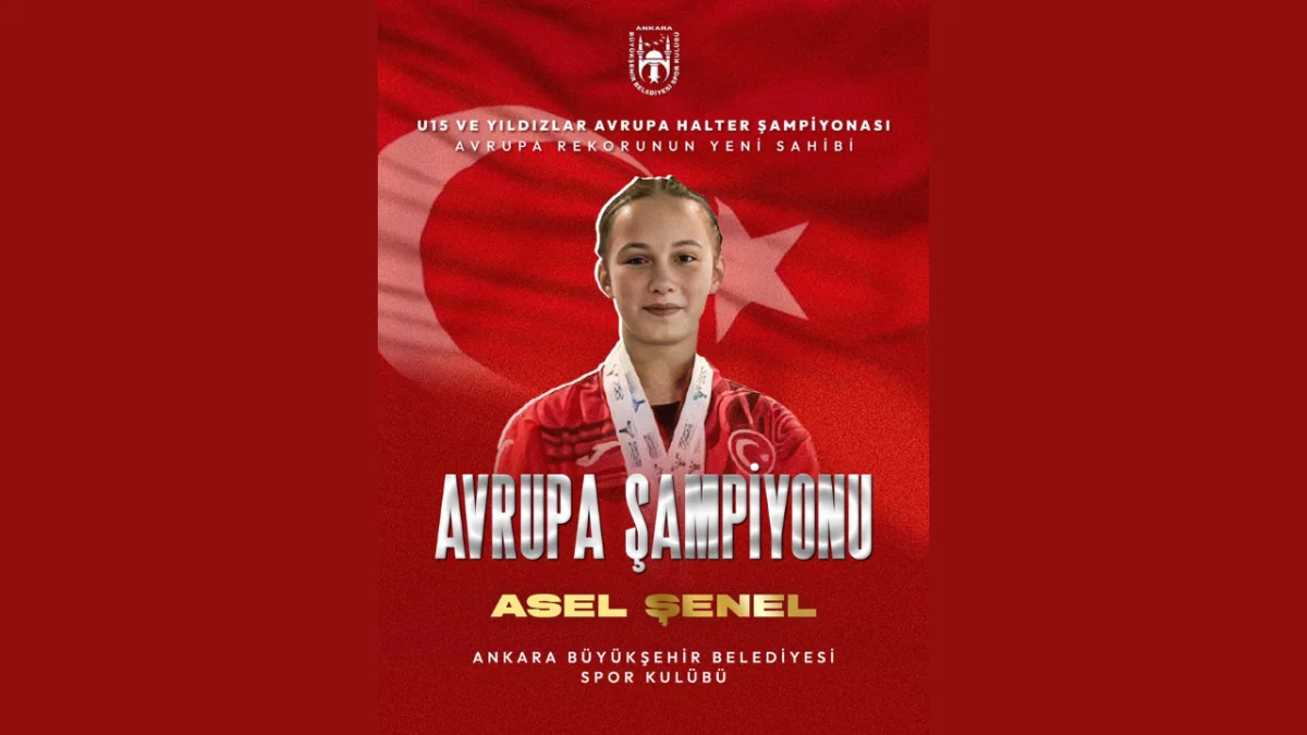 Asel Şenel Avrupa Şampiyonu! Rekor Kırdı