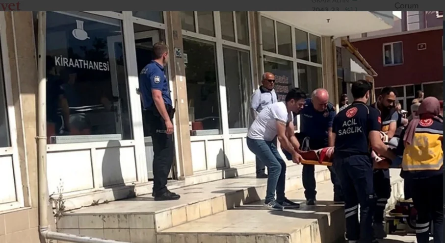 Çorum’da Kıraathanede Bıçaklı Kavga: 2 Yaralı