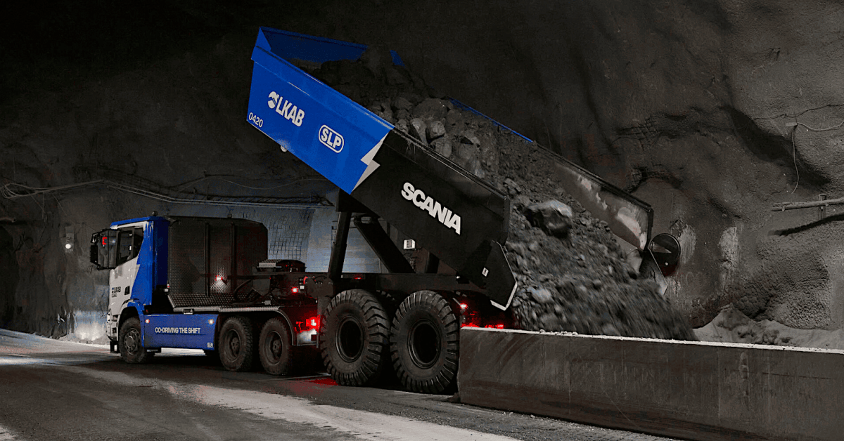 Yerin 4.000 Feet Altında Dev Elektrikli Maden Kamyonları