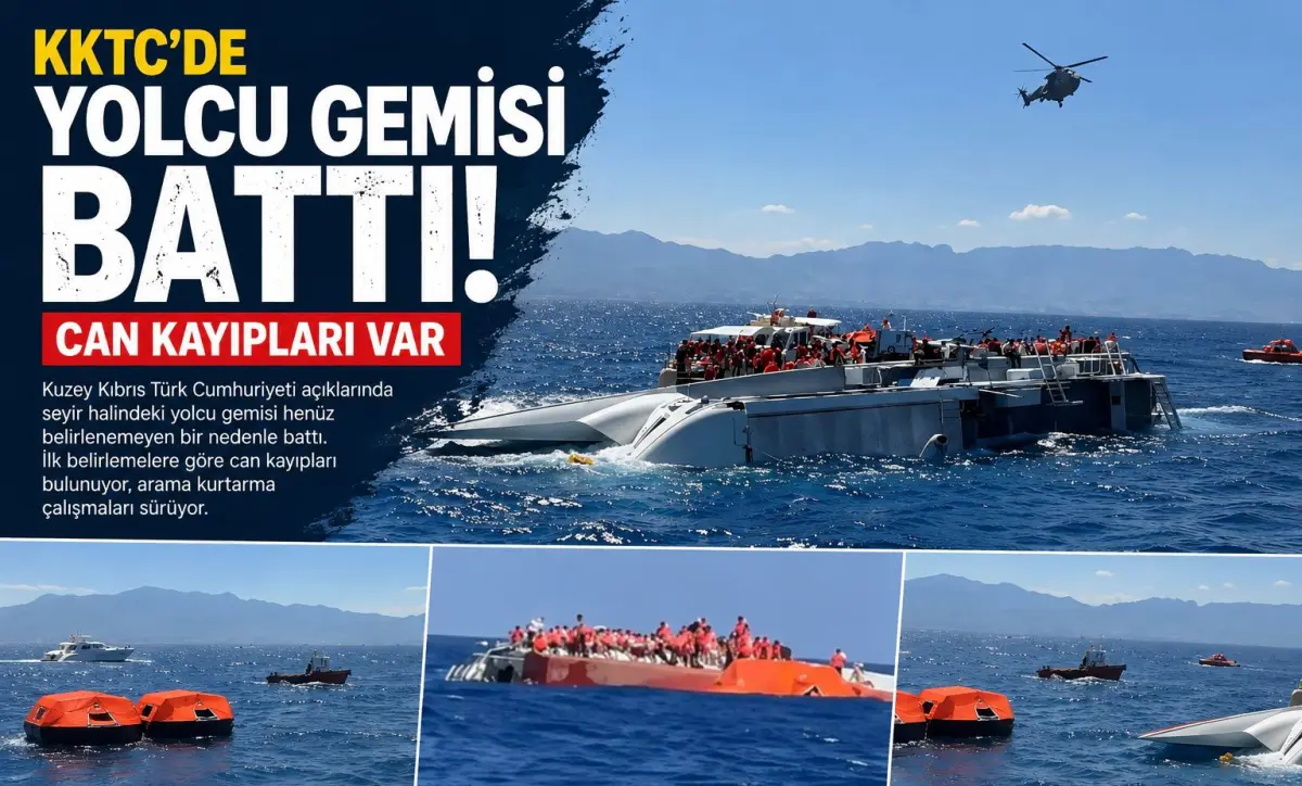 Girne’de Gemi Faciası: 7 Ölü, 23 Kayıp!
