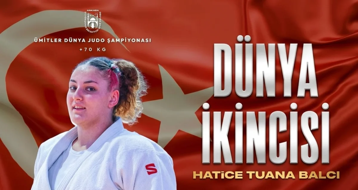 Milli Judocu Hatice Tuana Balcı Dünya İkincisi