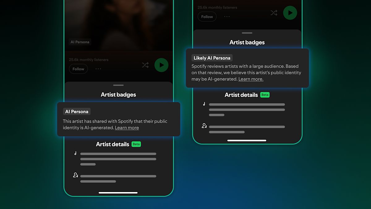 Spotify Yapay Zeka Sanatçıları İşaretleyecek
