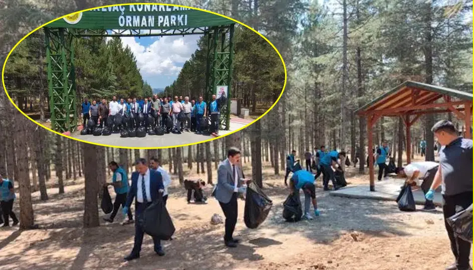 Isparta’da Hükümlülerden Örnek Çevre Temizliği