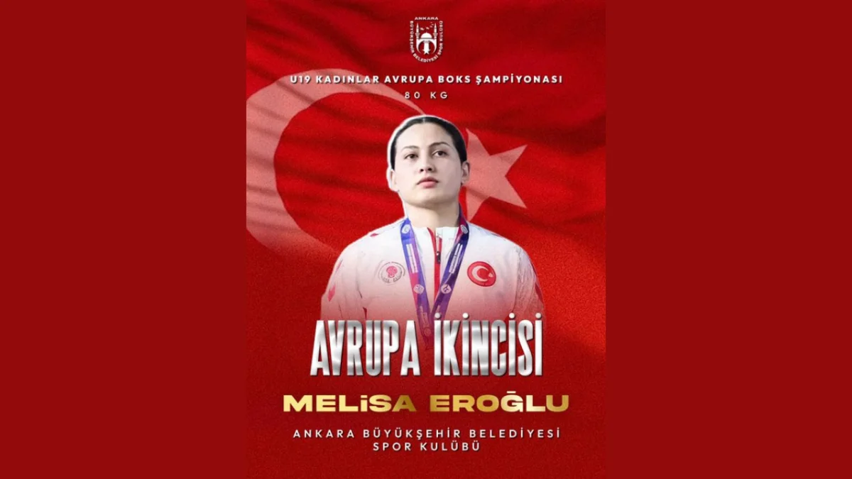 Melisa Eroğlu Avrupa İkincisi Oldu!