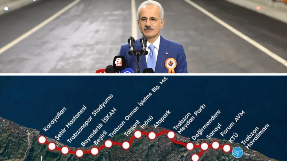 Trabzon Raylı Sistem İçin Tarih Verildi!