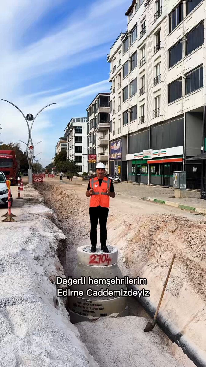 Edirne Caddesi’nde Altyapı Seferberliği Başladı
