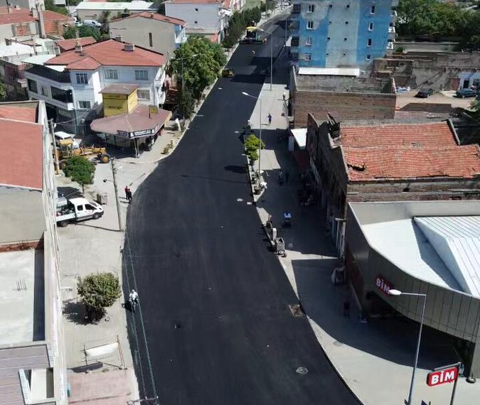 Uzunköprü’de Hayrabolu Caddesi Yenileniyor