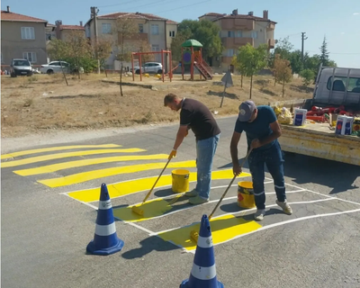 Keşan’da Okul Çevrelerine Güvenli Ulaşım Dokunuşu