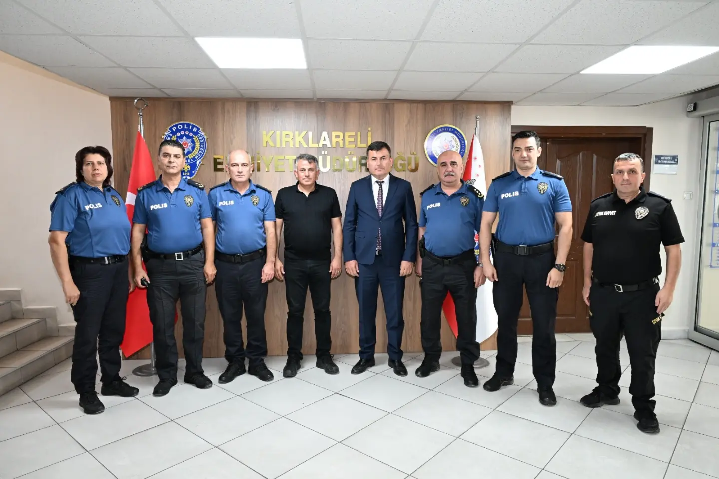 Kırklareli Emniyet Müdürü Çamuroğlu’na Veda Töreni