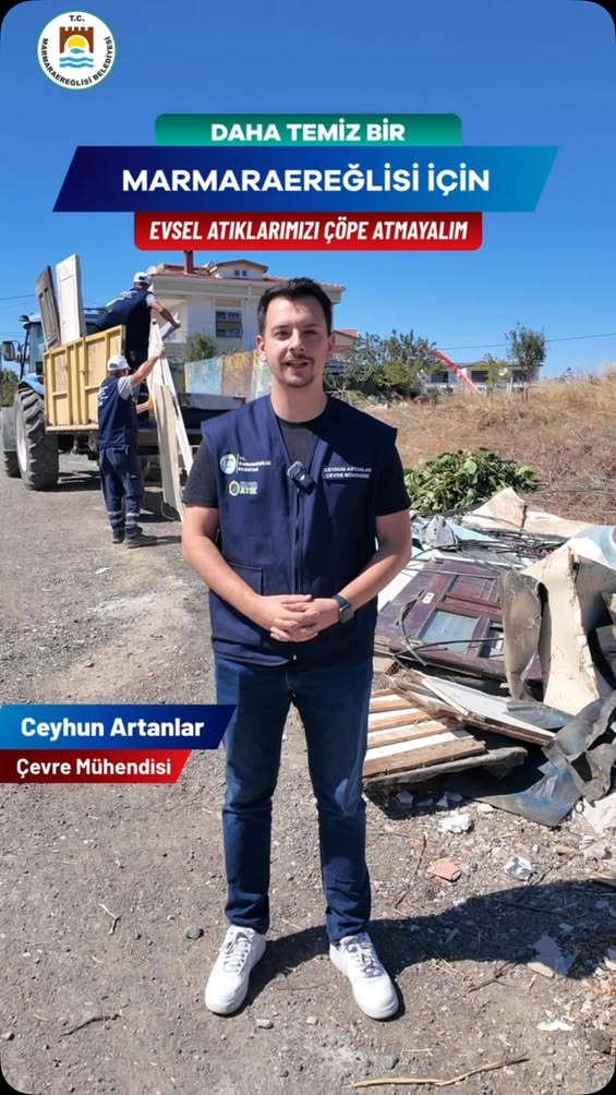 Marmaraereğlisi’nde Hacimli Atık Uyarısı