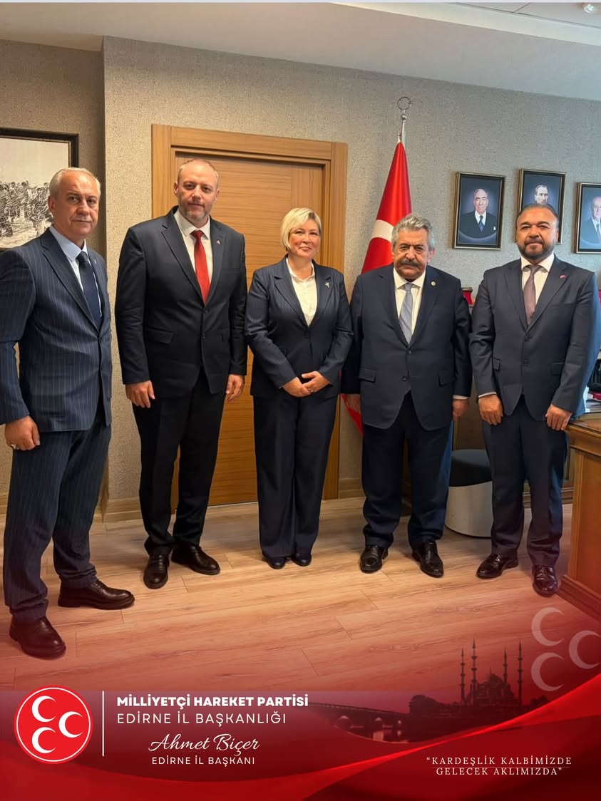 MHP Edirne’den Feti Yıldız’a Ziyaret