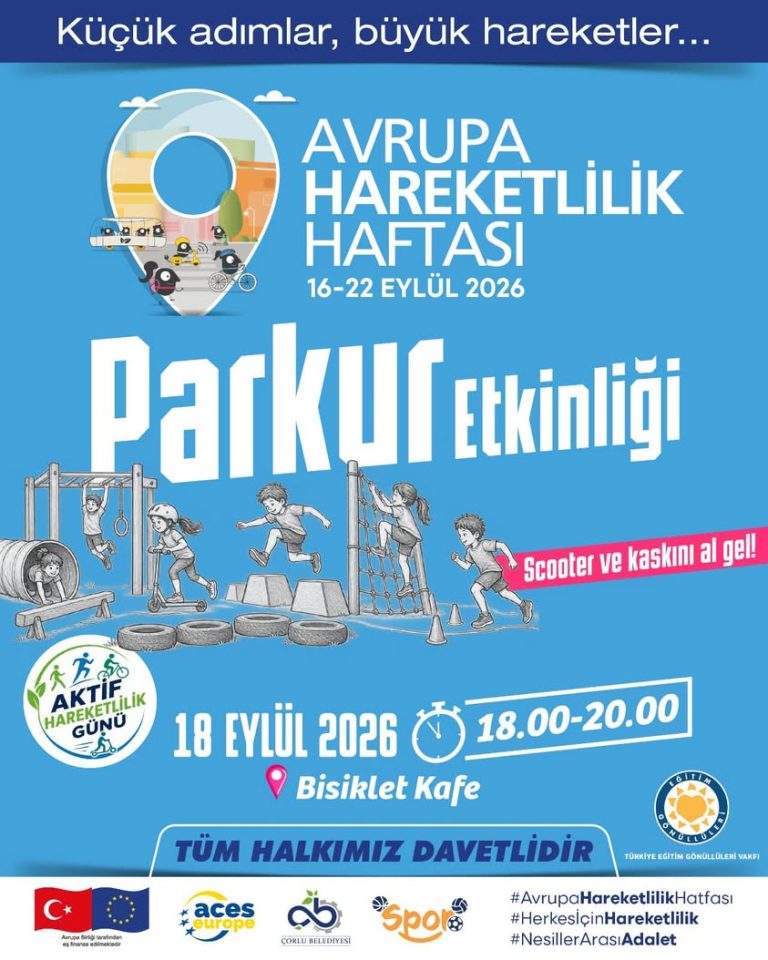 Scooter Parkur Etkinliği Çocukları Bekliyor