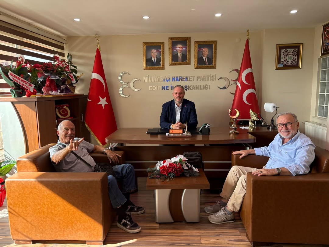 MHP Edirne’ye Anlamlı Ziyaret: Muştu ve Uzelli’den Destek