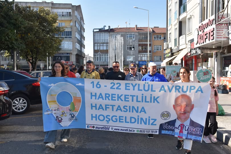 Muratlı’da Avrupa Hareketlilik Haftası Coşkusu
