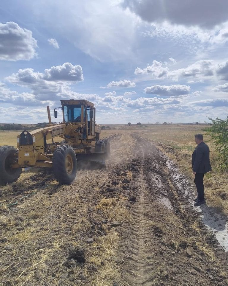 Lalapaşa’da Yol Açım Çalışmaları Başladı