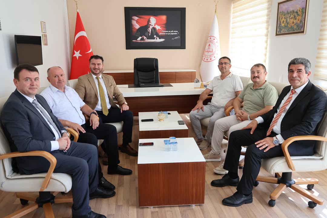 Milli Eğitim Müdürü Doğan’a Hayırlı Olsun Ziyareti