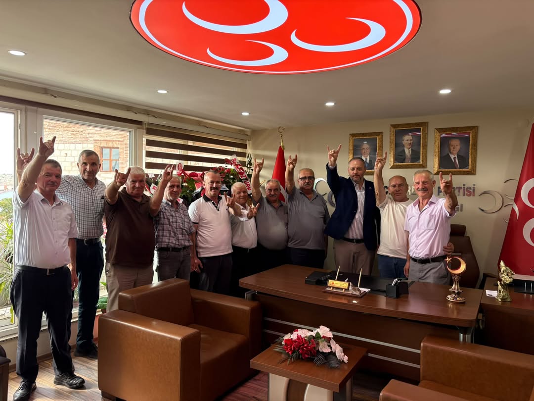 MHP Kırcasalih’ten Edirne İl Başkanlığı’na Ziyaret