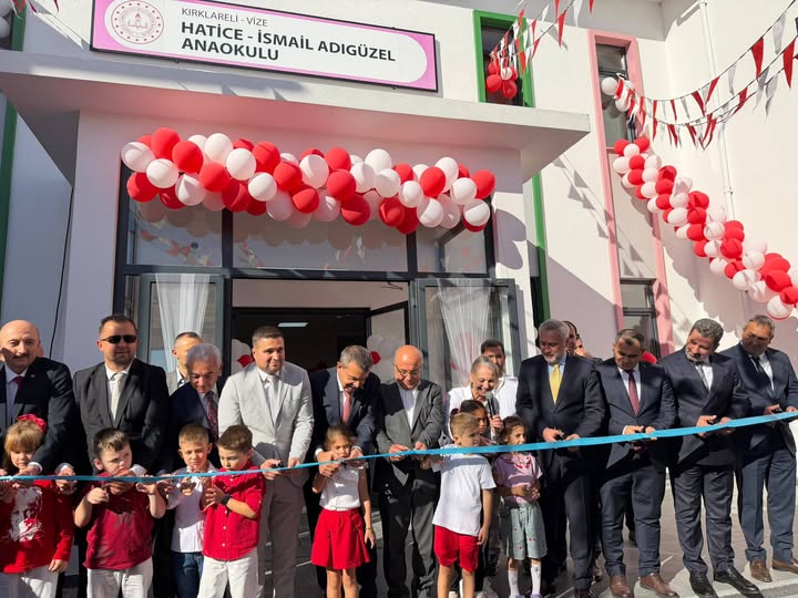 Yusuf Tekin Kırklareli’nde Anaokulu Açtı