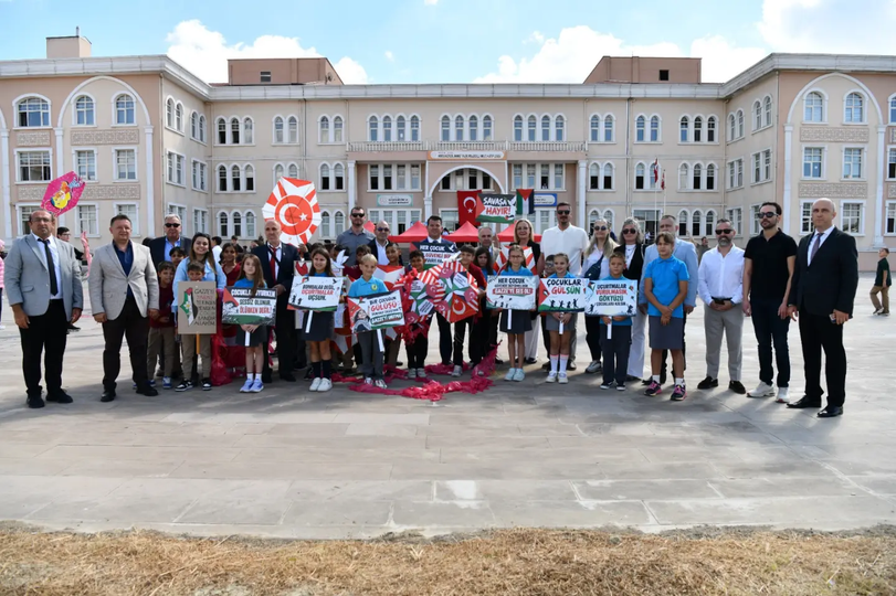 Keşan’dan Gazze’ye Umut Uçurtmaları