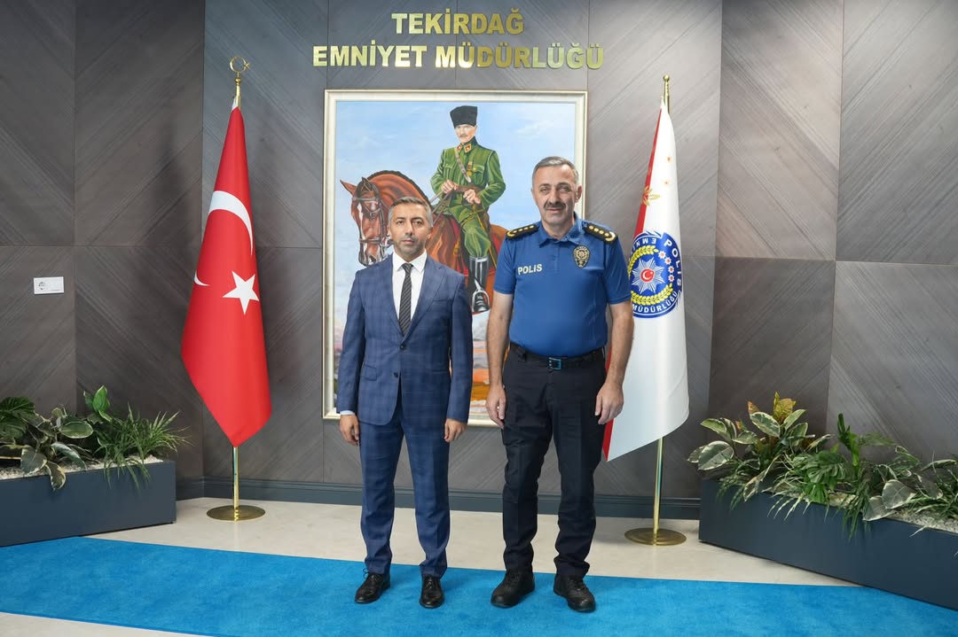Tekirdağ Adliye Başkanı’ndan Emniyet Müdürü’ne Ziyaret