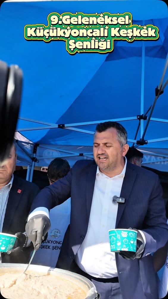 Küçükyoncalı’da 9. Keşkek Şenliği Coşkusu