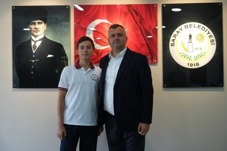 Saray’dan Fen Lisesi Başarısı: Eymen Yeğenoğlu
