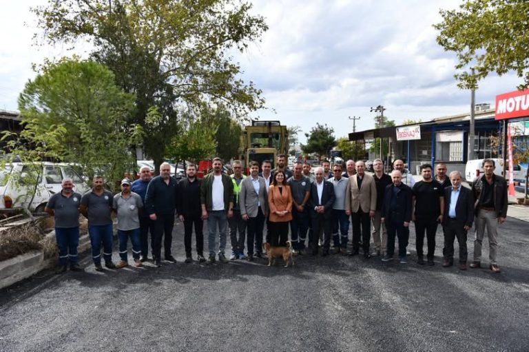 Keşan Sanayi Sitesi’nde Asfalt Atağı