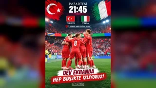 Dev Ekranda Milli Maç Coşkusu: İtalya Karşısında Ay-Yıldızlılar
