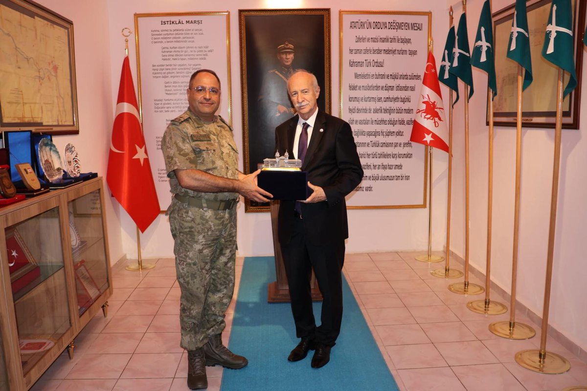 Trakya Üniversitesi’nden 9. Hudut Tugayı’na Ziyaret