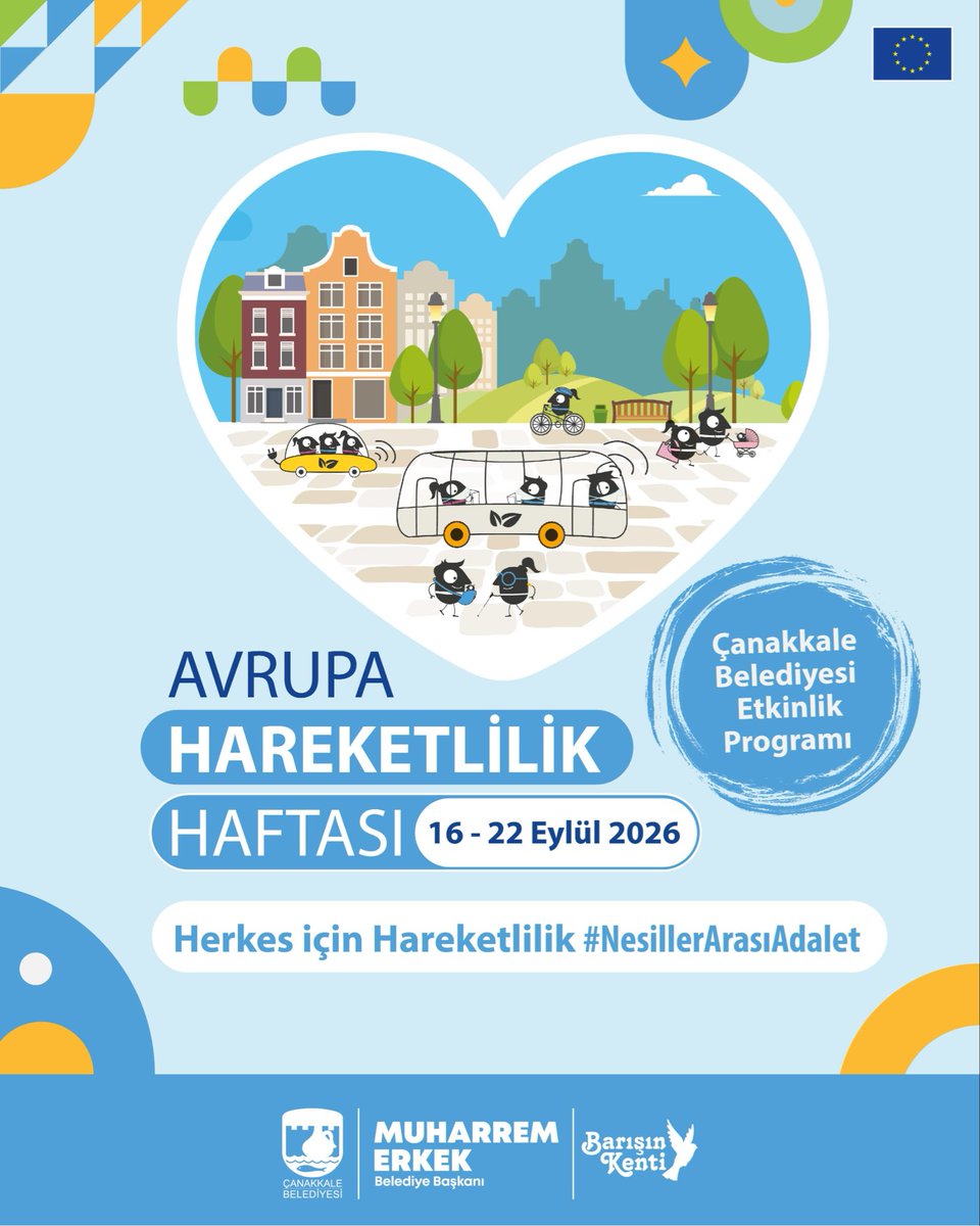 Çanakkale’de 16-22 Eylül’de Hareketlilik Haftası