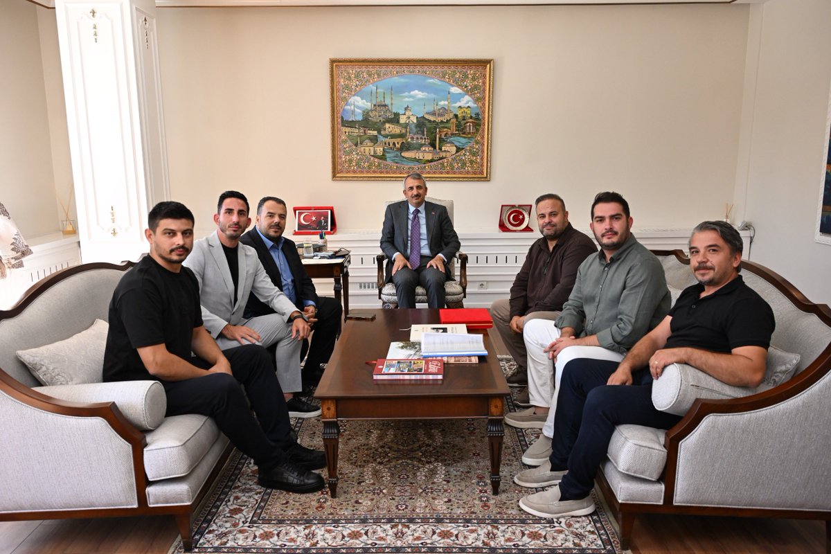 Tuncaspor Yönetimi Vali Sezer’i Ziyaret Etti