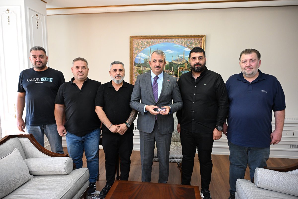 Edirnespor Yönetimi Vali Sezer’i Ziyaret Etti